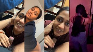 Horny Tamil College Girl Blowjob – Doggy Fucking Hard